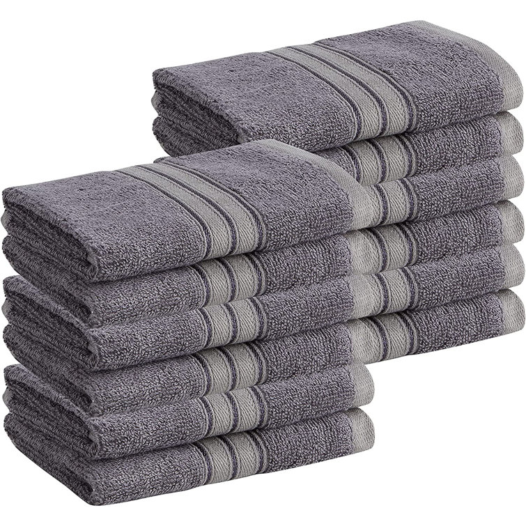 Unique Bargains Cotton Thick And Absorbent Kitchen Towels 13 X 13