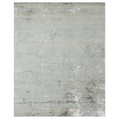 Illusion Weave Hand Knotted Abstract Area Rug