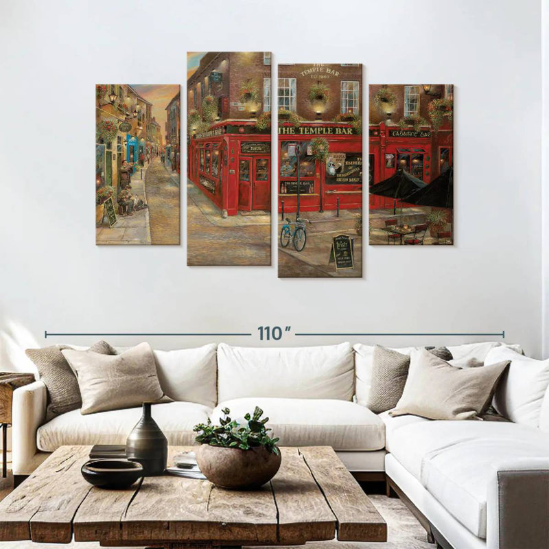 Sireci Temple Bar, 54" H x 84" W