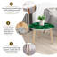 Ensemble de 2 tables basses gigognes Triangle