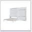 Grand lit escamotable mural avec placard-90523255