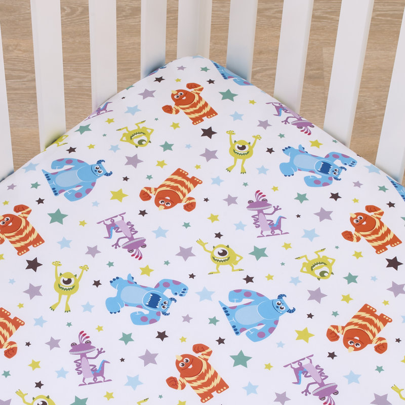 Drap-housse pour lit de bébé standard Nojo Disney Baby Basics
