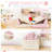 Modular Kids Play Couch, Kids Couch For Toddler & Children, Fold-Out Baby Floor Cushion For Bedroom,Versatile Kid Couch For Playroom Bedroom, Convertible Sofa For Boys & Girls, Corduroy Fabric-2135529269