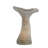 Abstract Cement Mushroom Candle Holder - Gray/Brown-1676536107