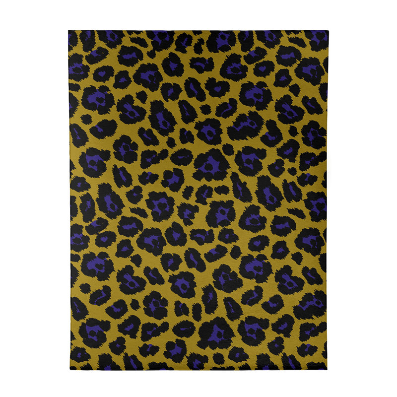Animal Print Indoor Rug, Rectangle 5' x 7'