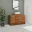 Ensemble de meuble-lavabo simple 47,67 po avec plateau en pierre frittée Emonee