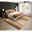Tapis brun / beige Arlethia Ikat-1873415411