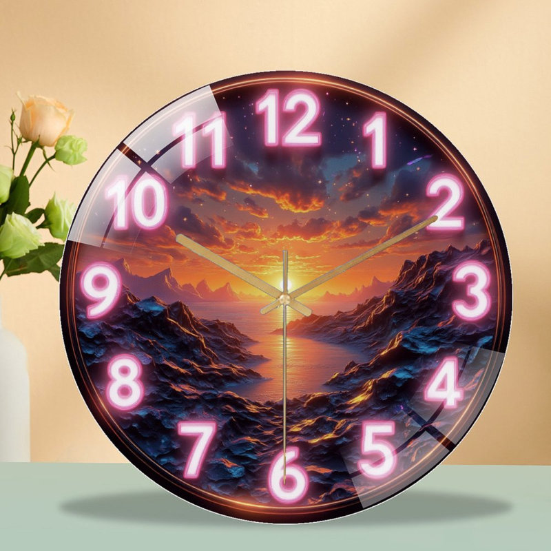 Horloge murale 12 po