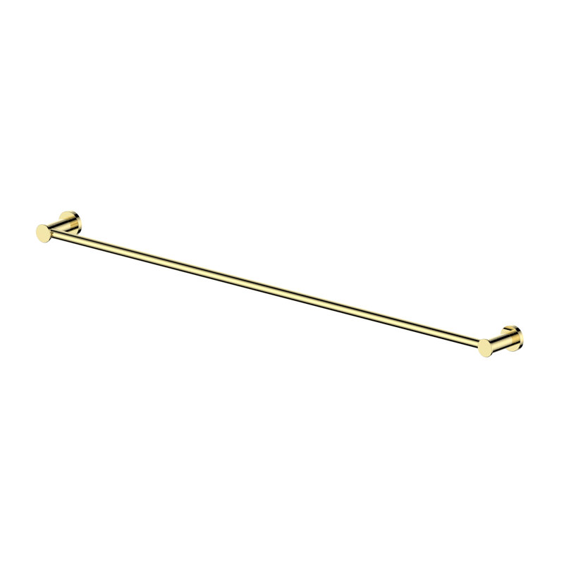 25.4" Wall Mounted Towel Bar, Polished Gold