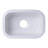 18.25'' L Undermount Single Bowl Fireclay Kitchen Sink
