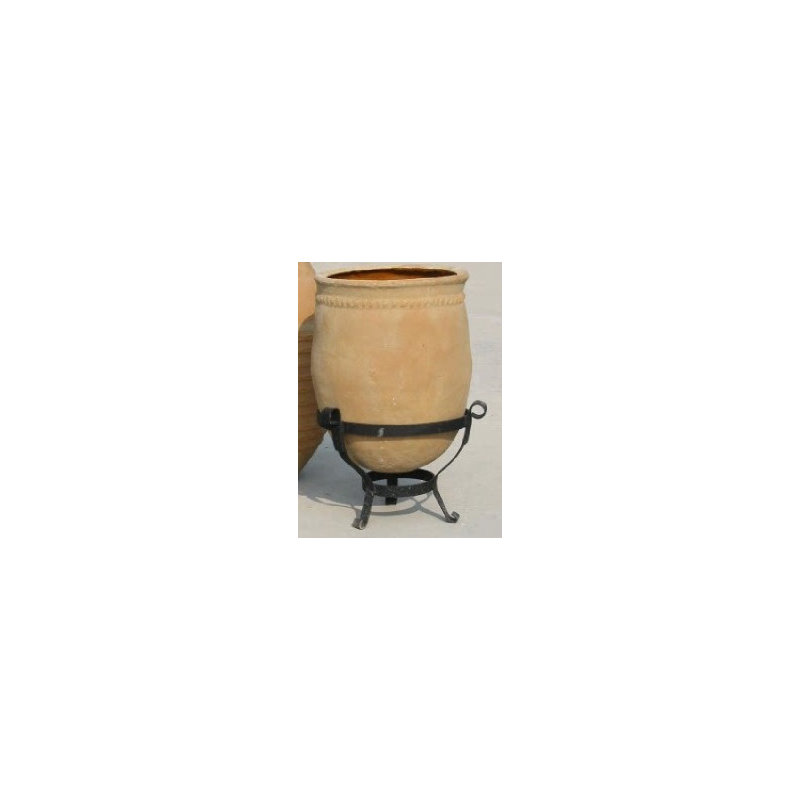 Mediterranean Fibreglass Planter, Terracotta