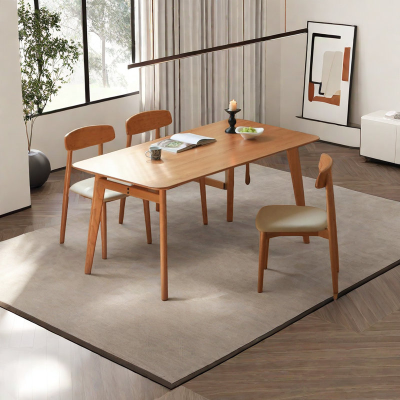 Table de salle à manger rectangulaire L 55,11 po x l 31,49 po