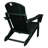 Relaxing Folding Chair - Stackable, Dark For Garden With Stackable Function , Area