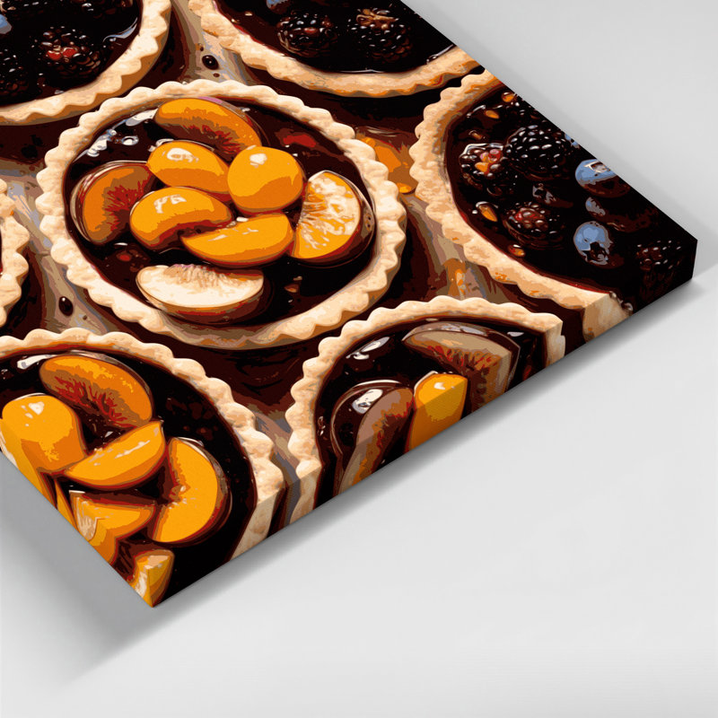 Art mural sur toile, Desserts, H 20 po x l 30 po
