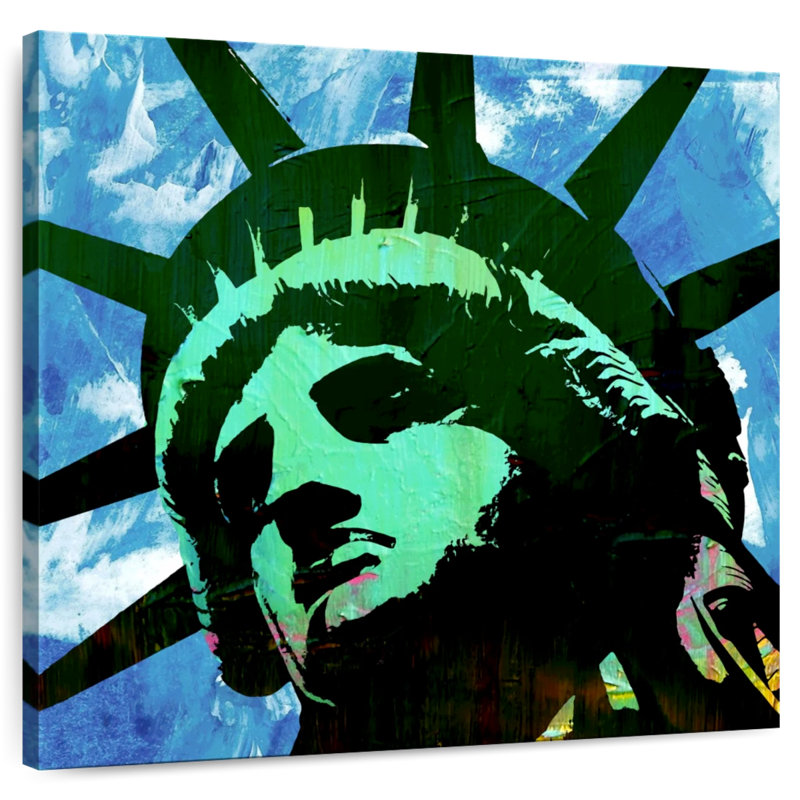 Nicci Lady Liberty I, 39" H x 39" W