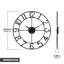 Horloge murale 20 po Fraley-1183952402