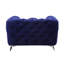Chaise en velours Atronia