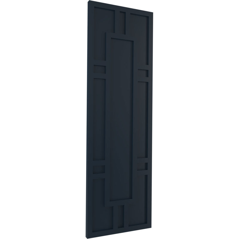 Volets en PVC True Fit Hastings, Bleu nuit sans étoile, 18", 36"
