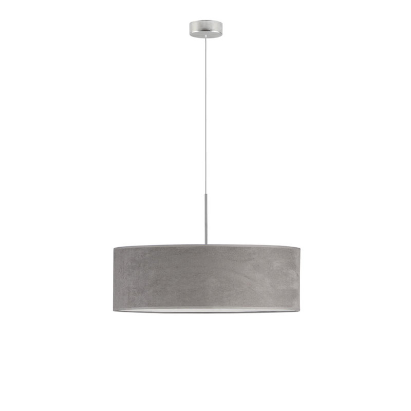 5 - Light Drum Pendant, Grey