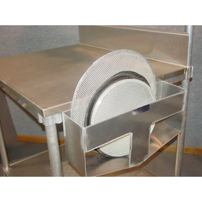 PVIFS Pizza Equipment Aluminum 5.25'' Pizza Pan