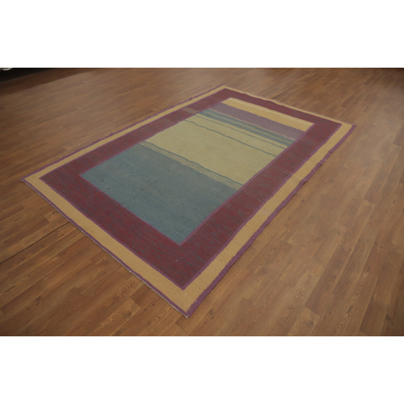 Tapis géométrique kilim 5 x 8
