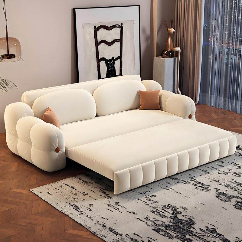 Canapé-lit extensible 62,99 po, 33.46" H x 62.99" W x 31.50" D