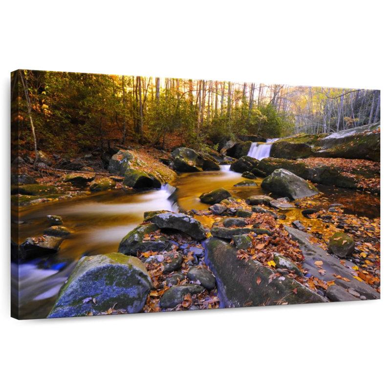 Alvord Autumn Stream, 8" H x 12" W
