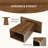 23.62'' Wooden Side End Table