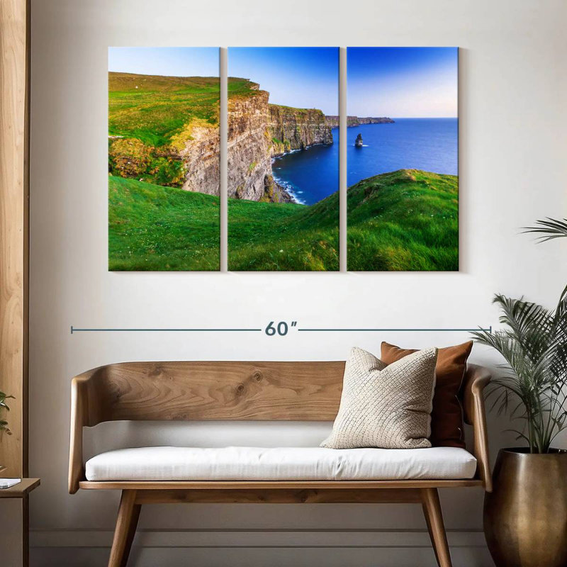 Aime Seascape View At Moher Cliffs, 24" H x 38" W