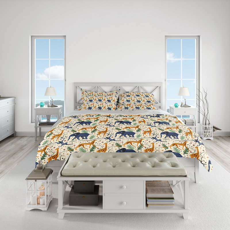 Duvet Cover, Twin Duvet Cover + 1 Queen Shams