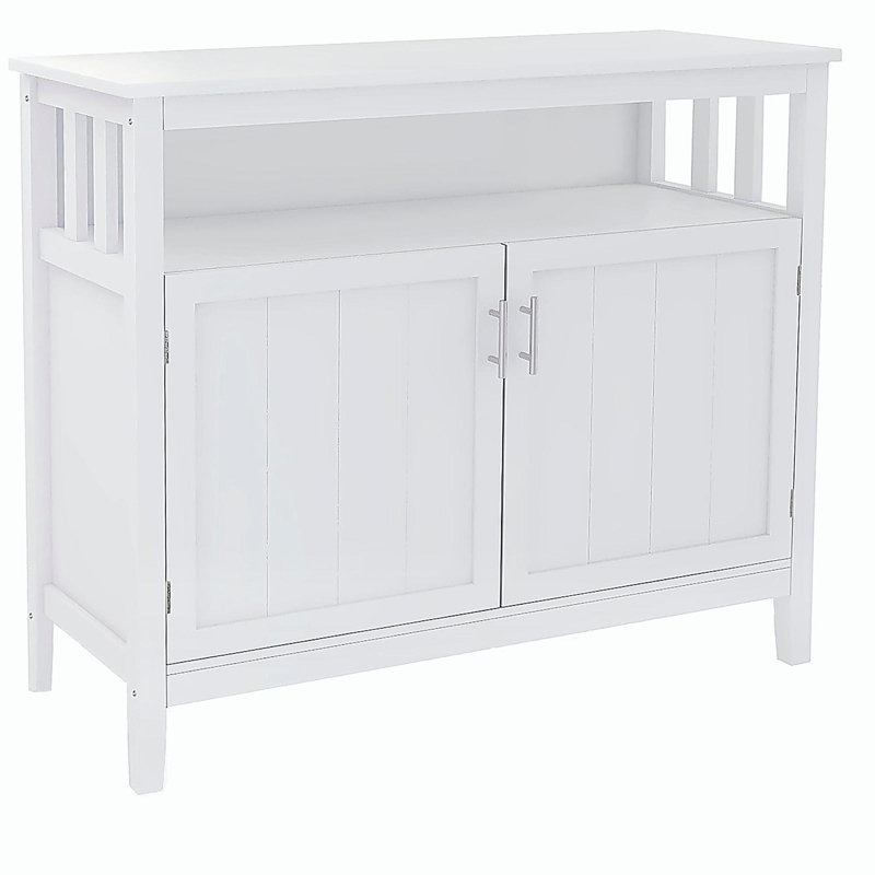 Kitchen storage sideboard and buffet server cabinet