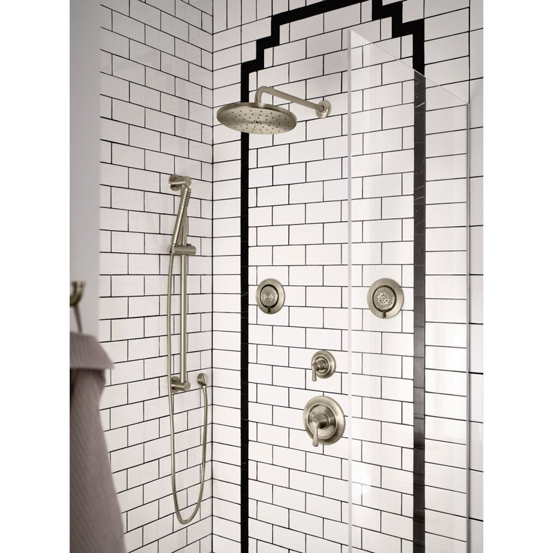 Colinet M-CORE 3-Series 1-Handle Valve Trim Kit, Valve Required, Brushed Nickel
