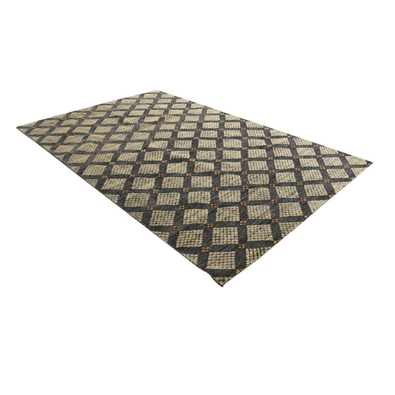 Tapis noir 7 x 7 po Philip