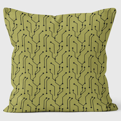 Circuit Board - Abstract Cushion