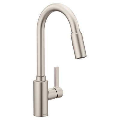 Genta LX Pulldown Single Handle Kitchen Faucet with Power Boost Technology and Duralock
