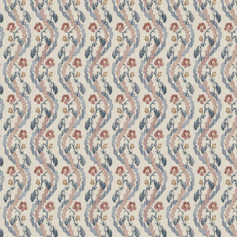 Winter Garden, Indigo/Red