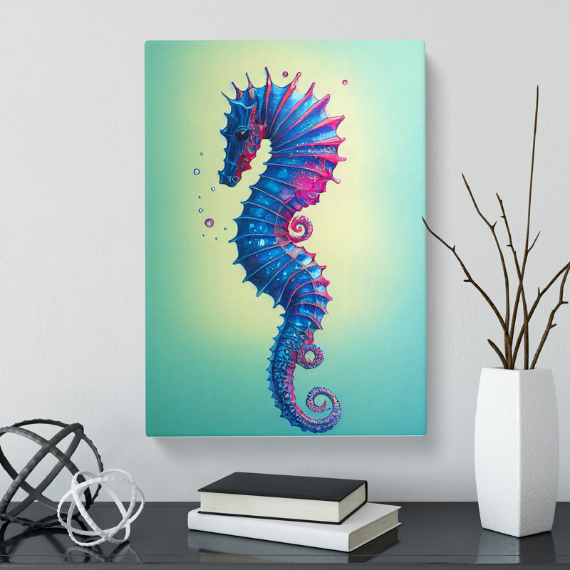 Seahorse Vol.4 - Wrapped Canvas, 50cm H x 35cm W x 3cm D