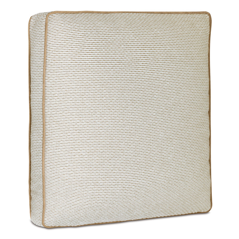 Levi Boxed Euro Sham, 27" H x 27" W