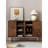 All Solid Wood Simple Accent Cabinet