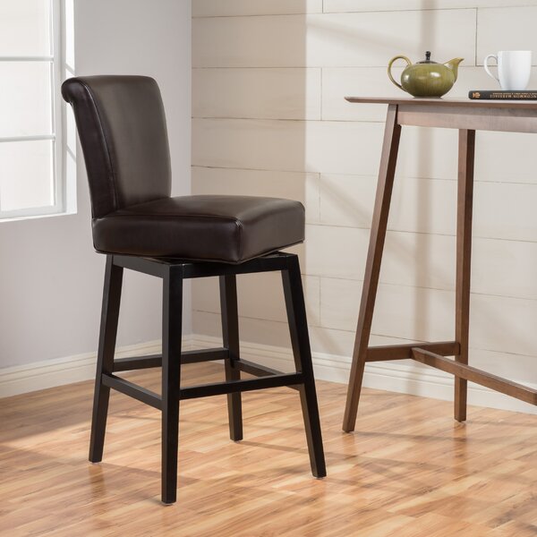 Winston Porter Cheeseman Swivel Stool & Reviews | Wayfair