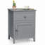 Dulles 48cm W Manufactured Wood Bedside Table-1942630314