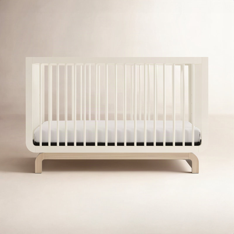 Santorini 5-In-1 Convertible Crib, Frosted Oat/Driftwood, Crib