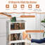 Dulcinea Plastic 6 - Door Rectangle Accent Cabinet-1393582225