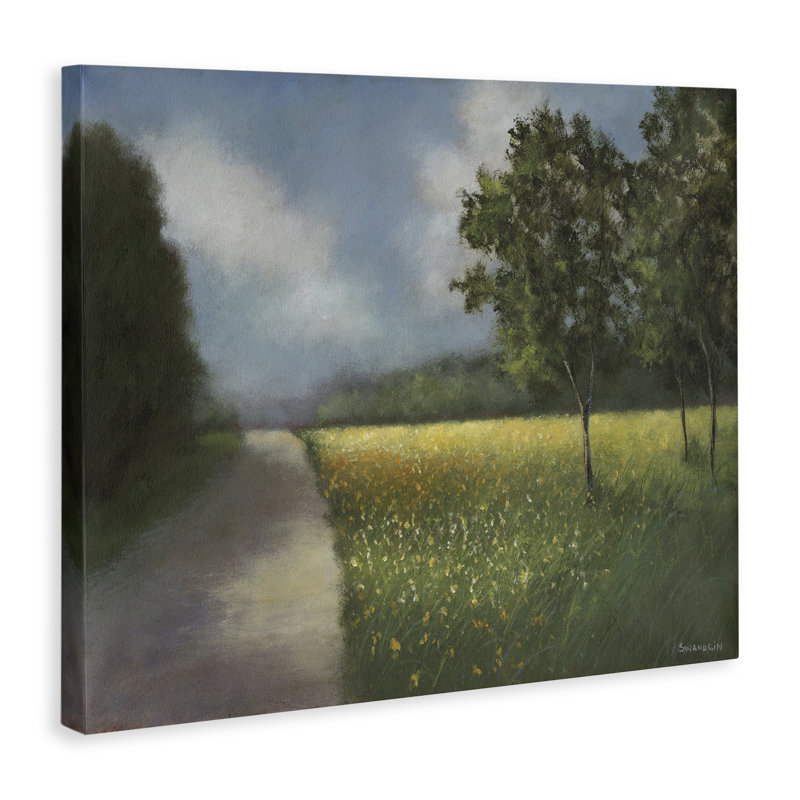 Art mural sur toile Traditional Country Road par David Swanagin, H 30 po x l 40 po