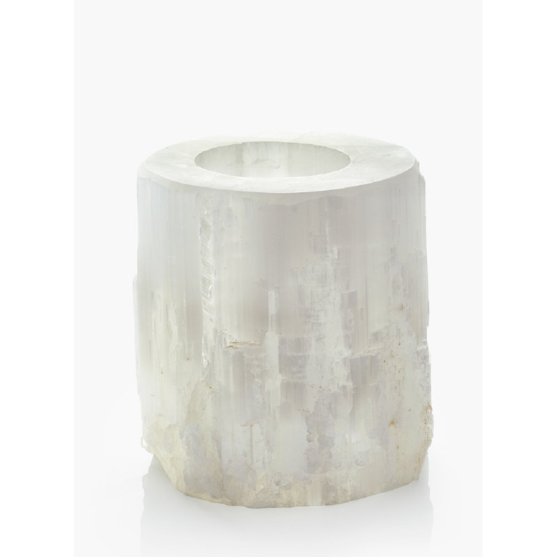 Crystal Tabletop Tealight Holder, Large