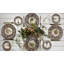 Assiette plate Spode Woodland Dogs 10,5 "noir