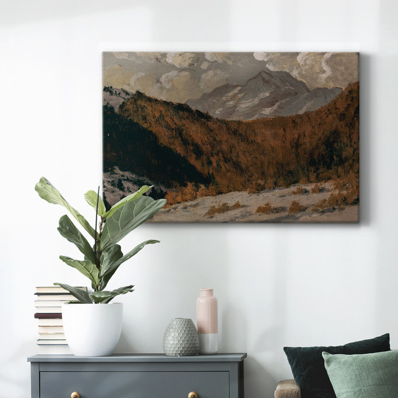 «Vintage Landscape - MLVI» sur, H 9 po x l 13 po x P 1,5 po, Toile tendue