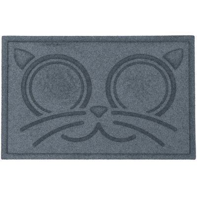 Tapis intérieur pour chat WaterHog® Kitty Face 20 po x 30 po