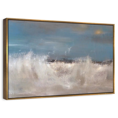 Vagues de la mer sauvage