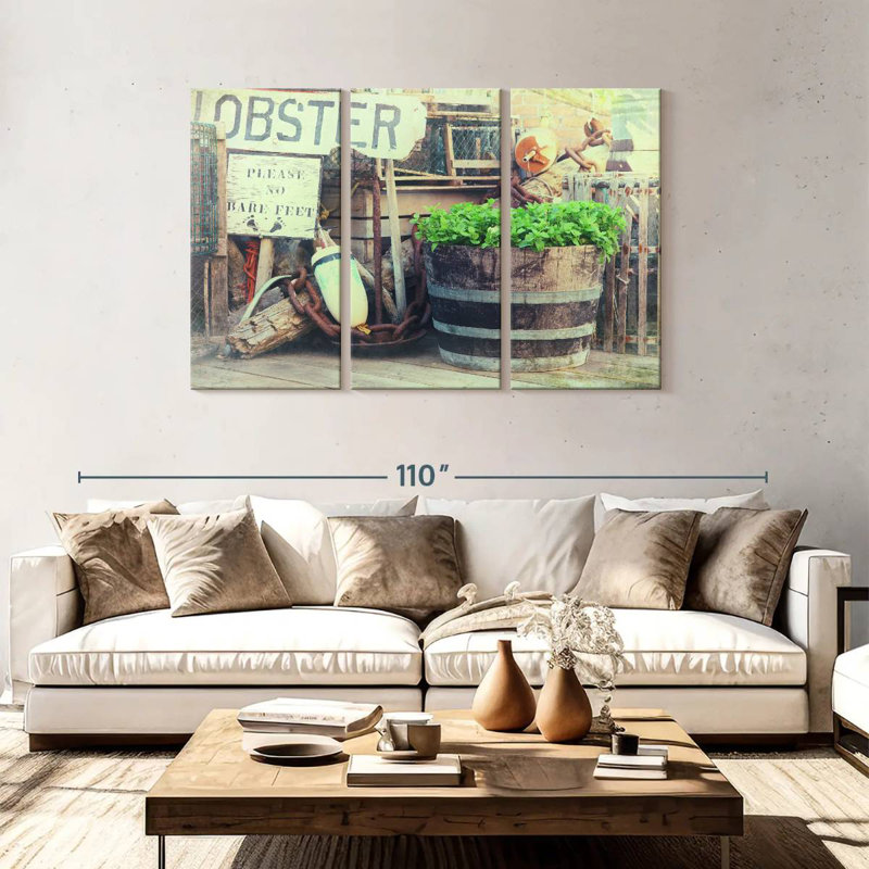 Sebbie Lobstering, 48" H x 74" W